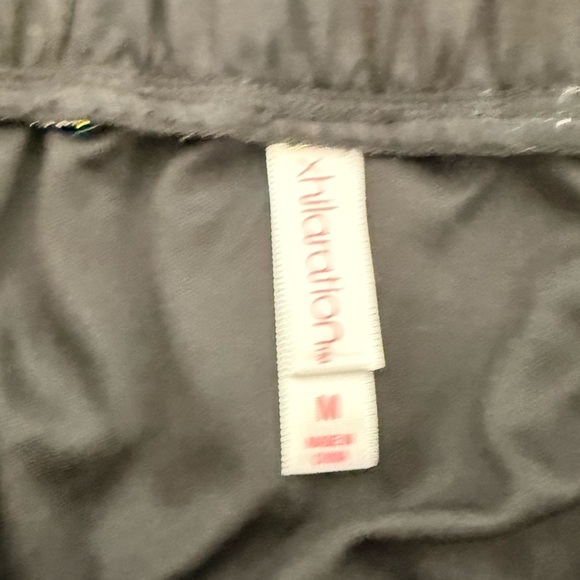 Xhilaration Metallic Gold A-Line Skirt Midi - Picture 4 of 5